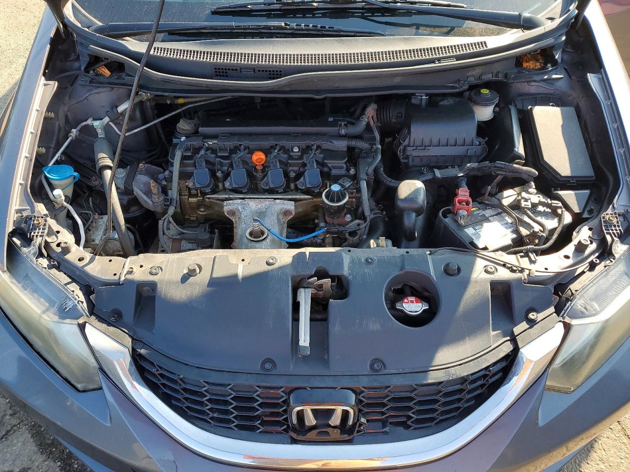 2014 Honda Civic Exl Gray vin: 19XFB2F91EE249346