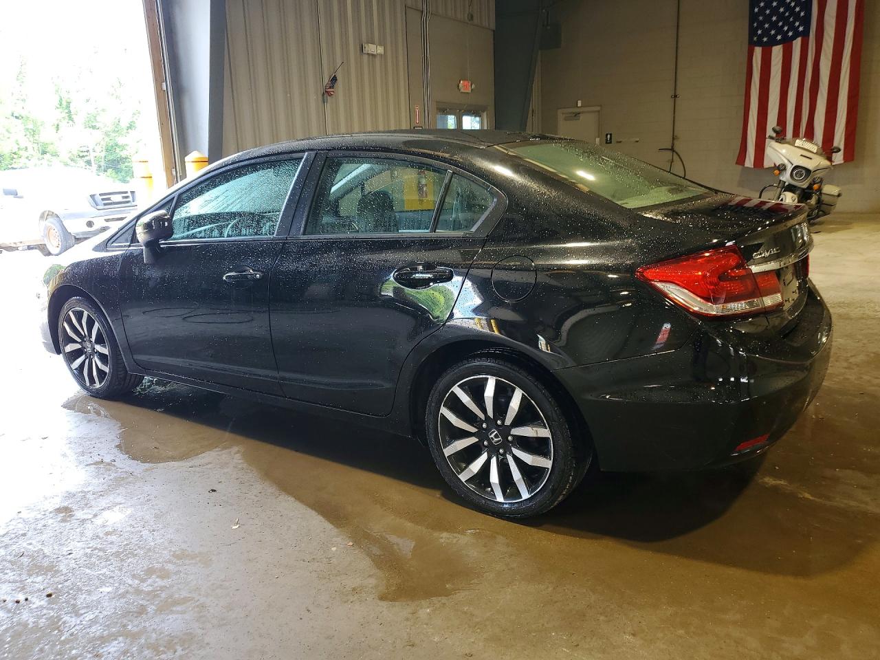 2015 Honda Civic Exl Black vin: 19XFB2F91FE026757