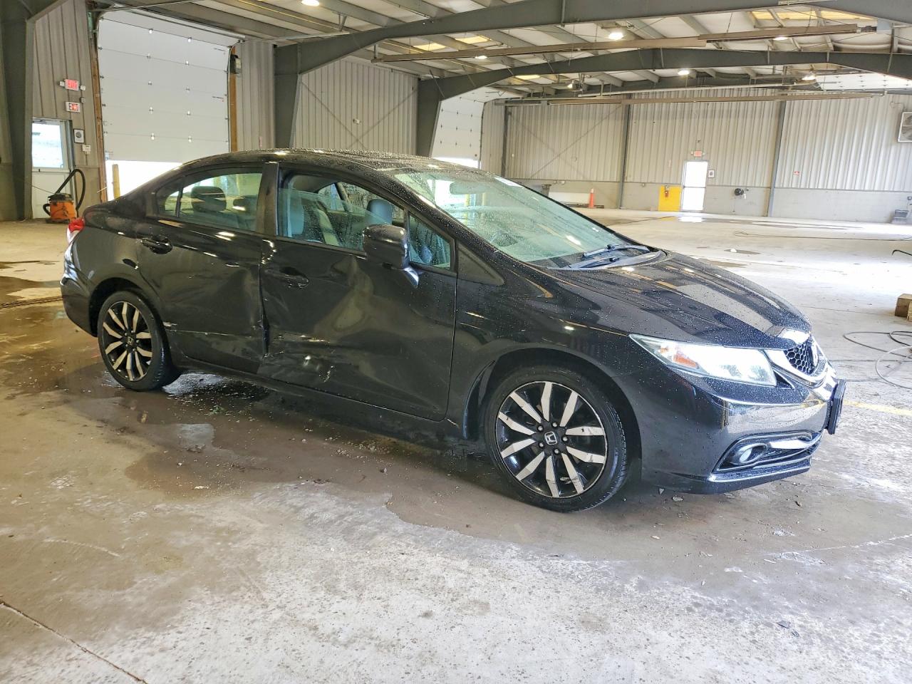 2015 Honda Civic Exl Black vin: 19XFB2F91FE026757