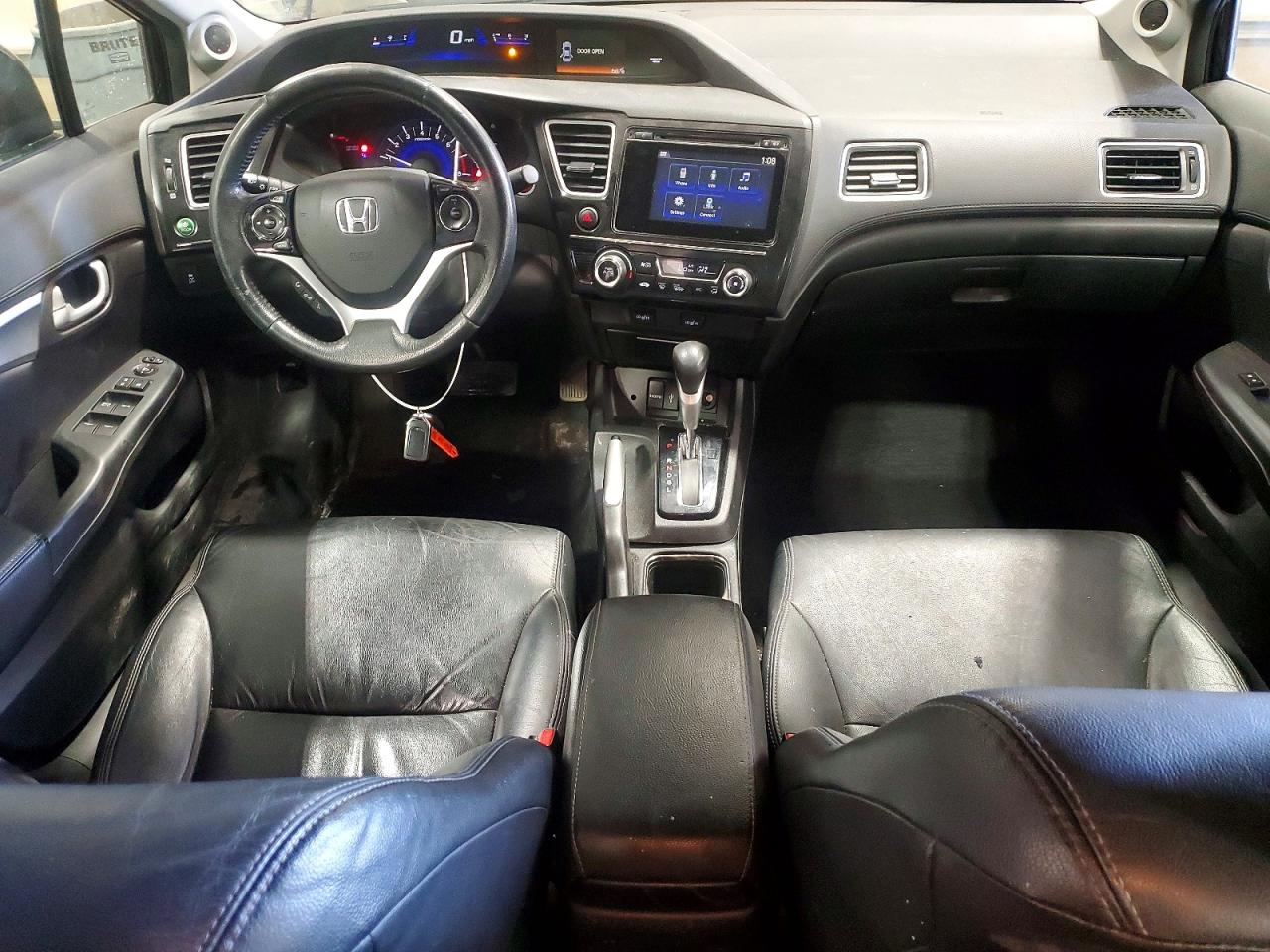 2015 Honda Civic Exl Черный vin: 19XFB2F91FE212590