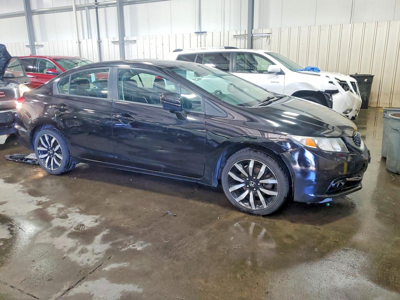 2015 Honda Civic Exl Черный vin: 19XFB2F91FE212590