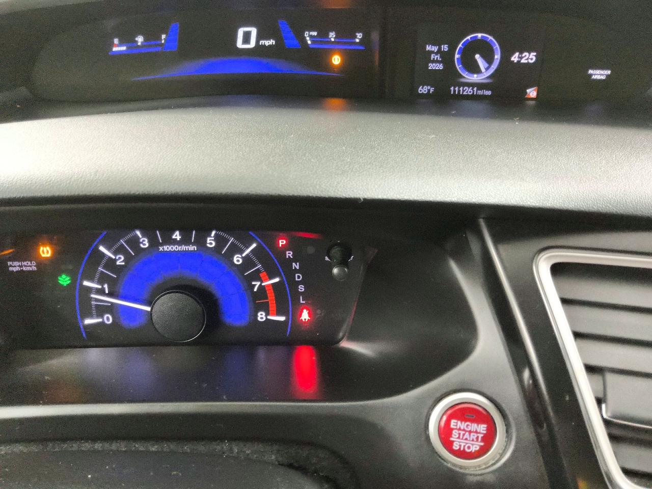 2015 Honda Civic Exl White vin: 19XFB2F91FE268481