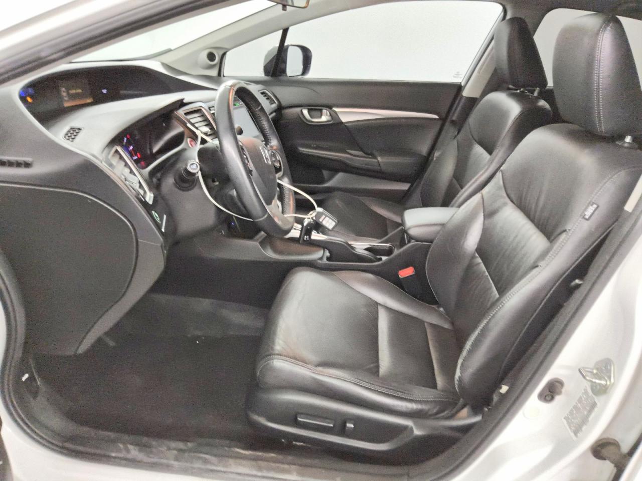 2015 Honda Civic Exl White vin: 19XFB2F91FE268481
