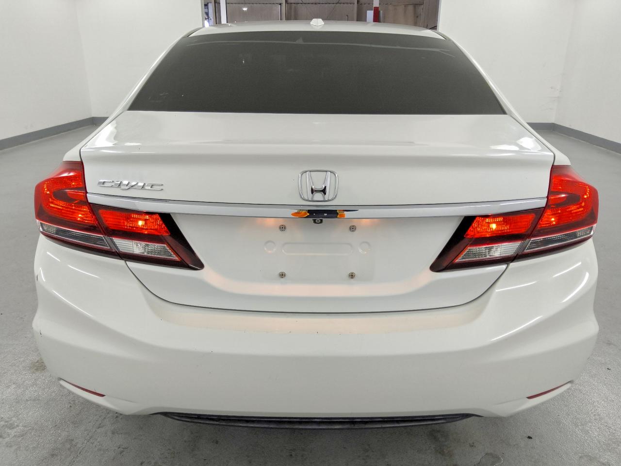 2015 Honda Civic Exl White vin: 19XFB2F91FE268481