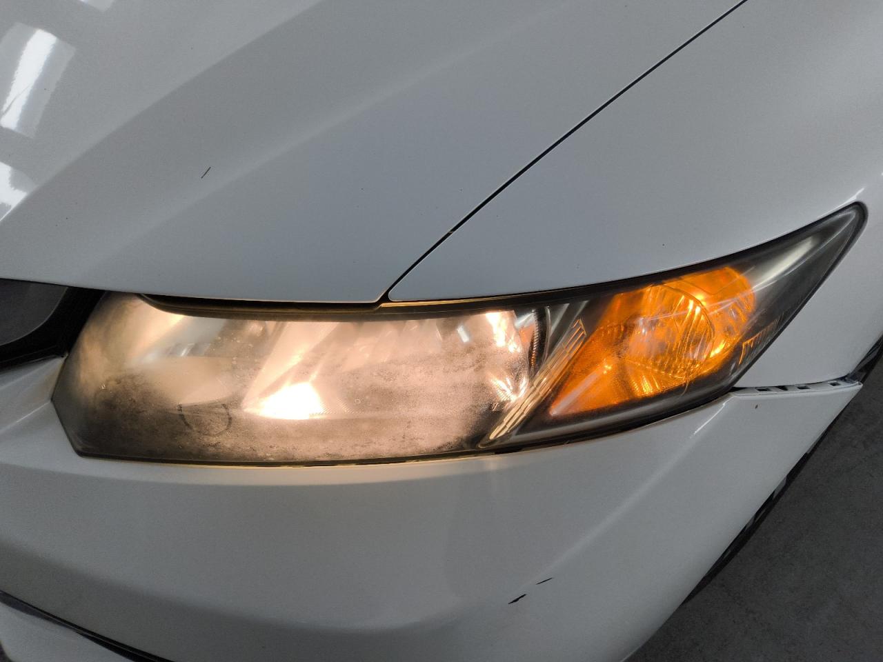 2015 Honda Civic Exl White vin: 19XFB2F91FE268481 Damage: Left Head Lamp, Faded, Repair Required