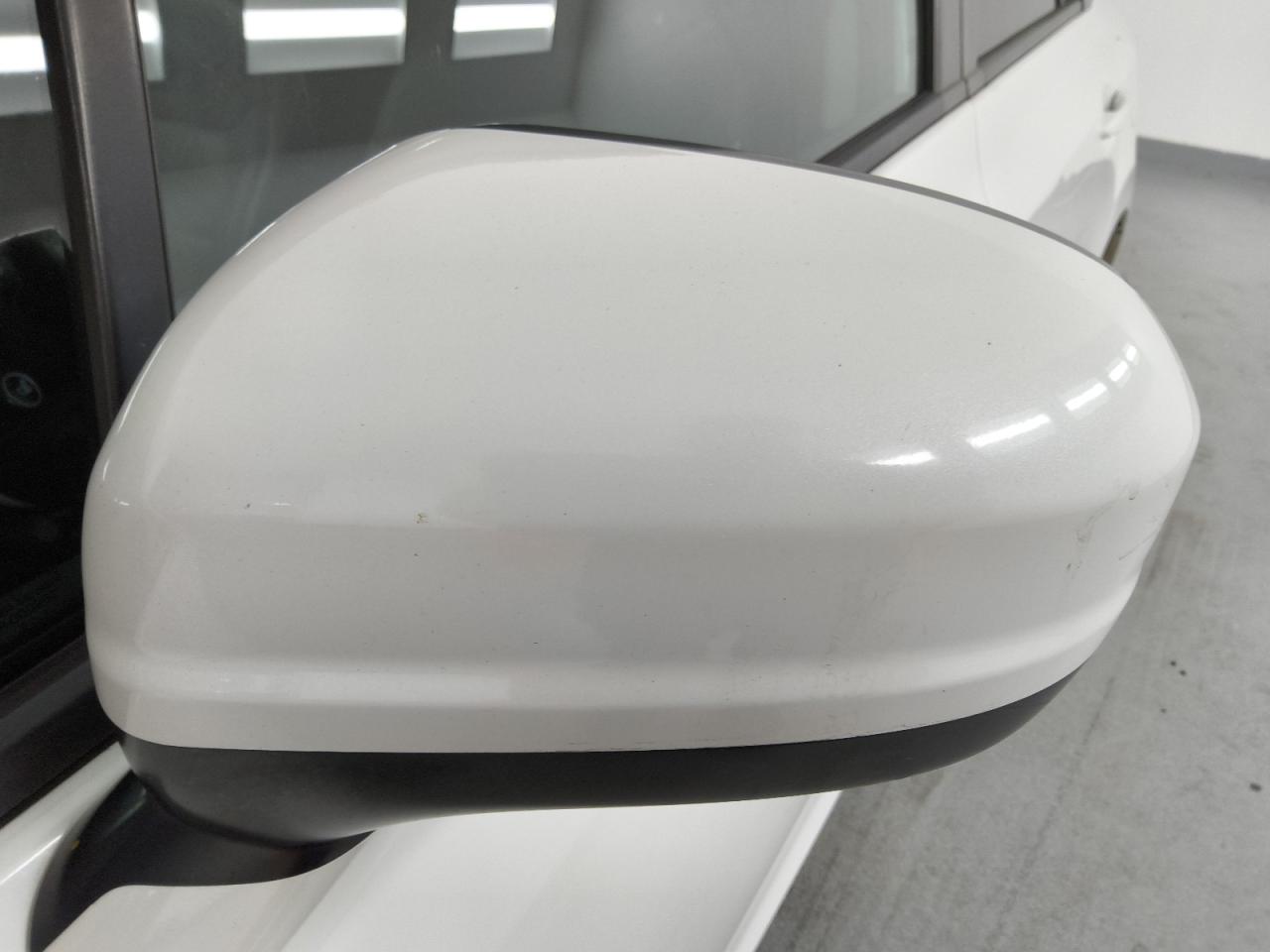 2015 Honda Civic Exl White vin: 19XFB2F91FE268481 Damage: Left Mirror, Heavy Scratch, 1 To 2 Inches