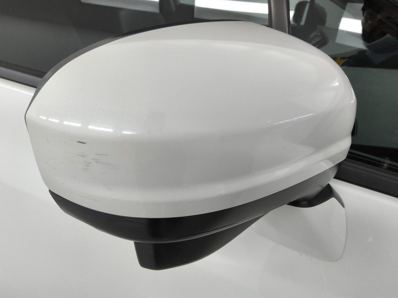 2015 Honda Civic Exl White vin: 19XFB2F91FE268481 Damage: Right Mirror, Heavy Scratch, 1 To 2 Inches