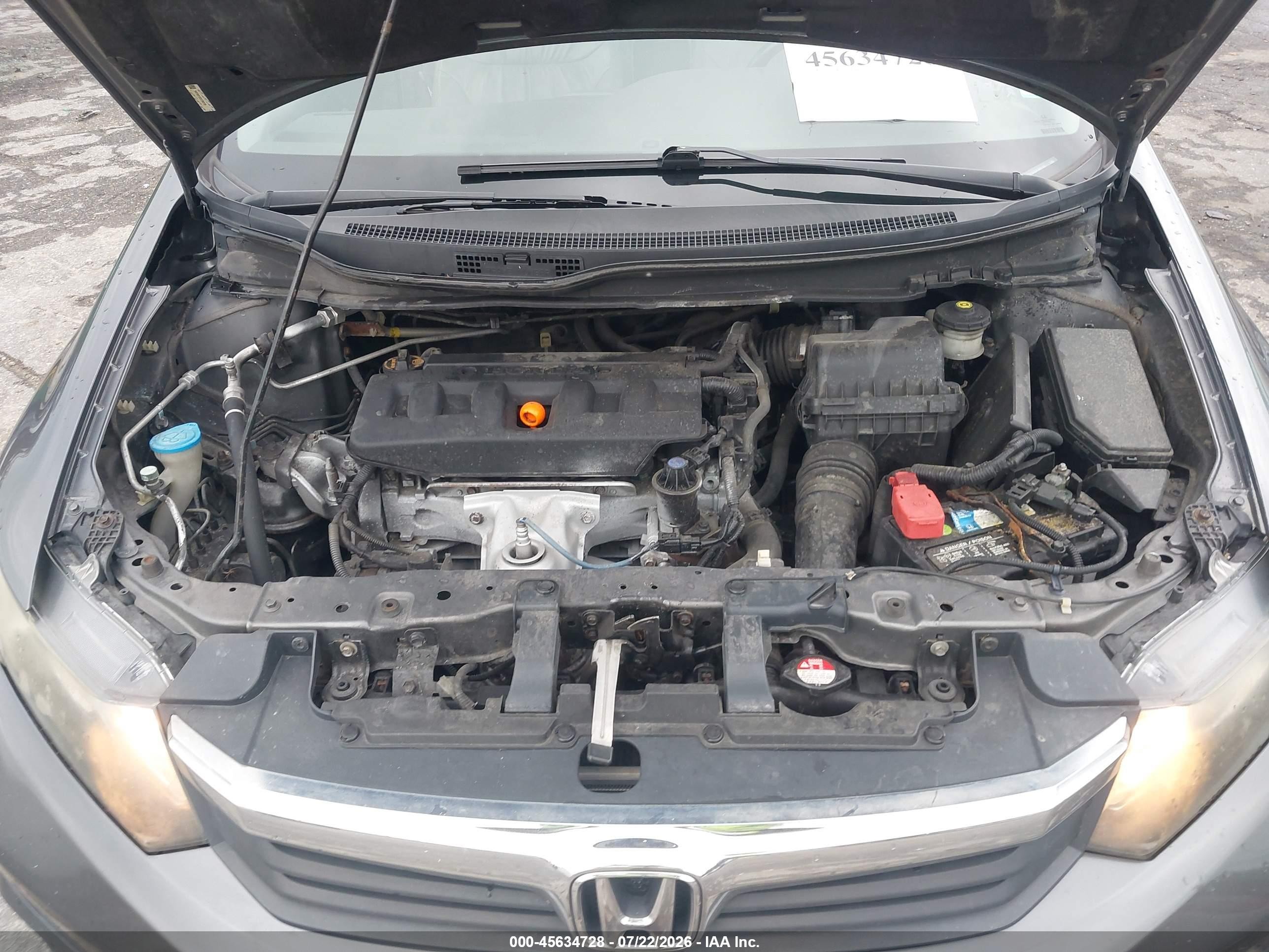 2012 Honda Civic Ex-l Gray vin: 19XFB2F92CE308126