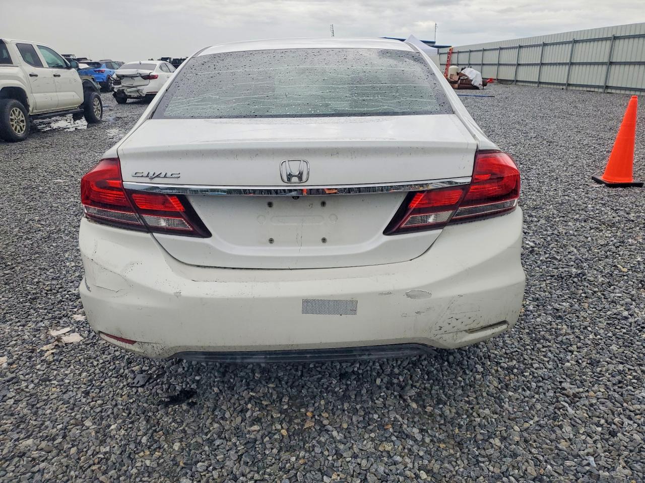 2013 Honda Civic Exl White vin: 19XFB2F92DE002688