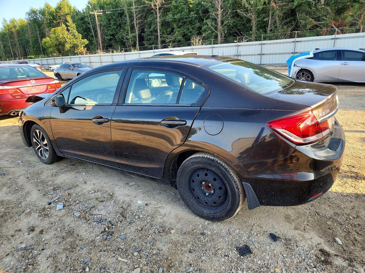 2013 Honda Civic Exl Black vin: 19XFB2F92DE016753