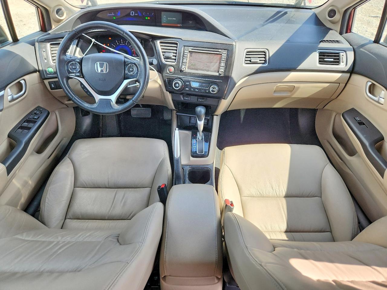 2013 Honda Civic Exl Красный vin: 19XFB2F92DE042379