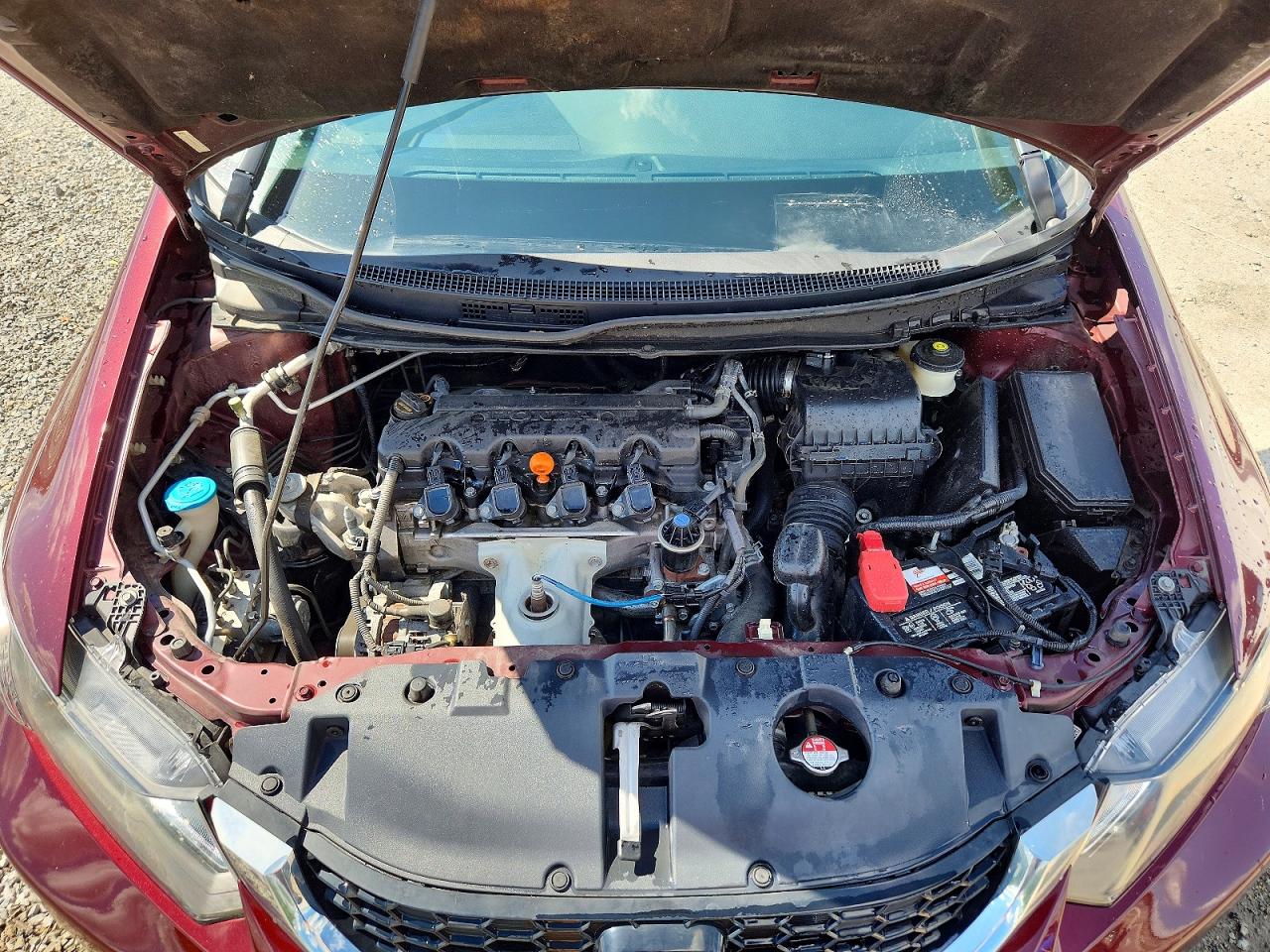 2013 Honda Civic Exl Красный vin: 19XFB2F92DE042379