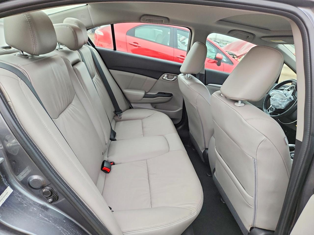 2013 Honda Civic Exl Gray vin: 19XFB2F92DE043659