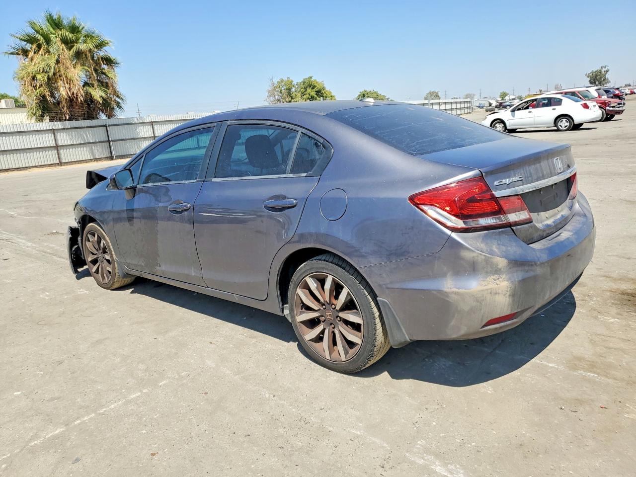2014 Honda Civic Exl Charcoal vin: 19XFB2F92EE045607