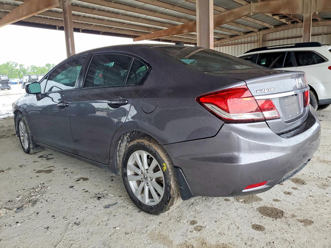 2014 Honda Civic Exl Gray vin: 19XFB2F92EE068157