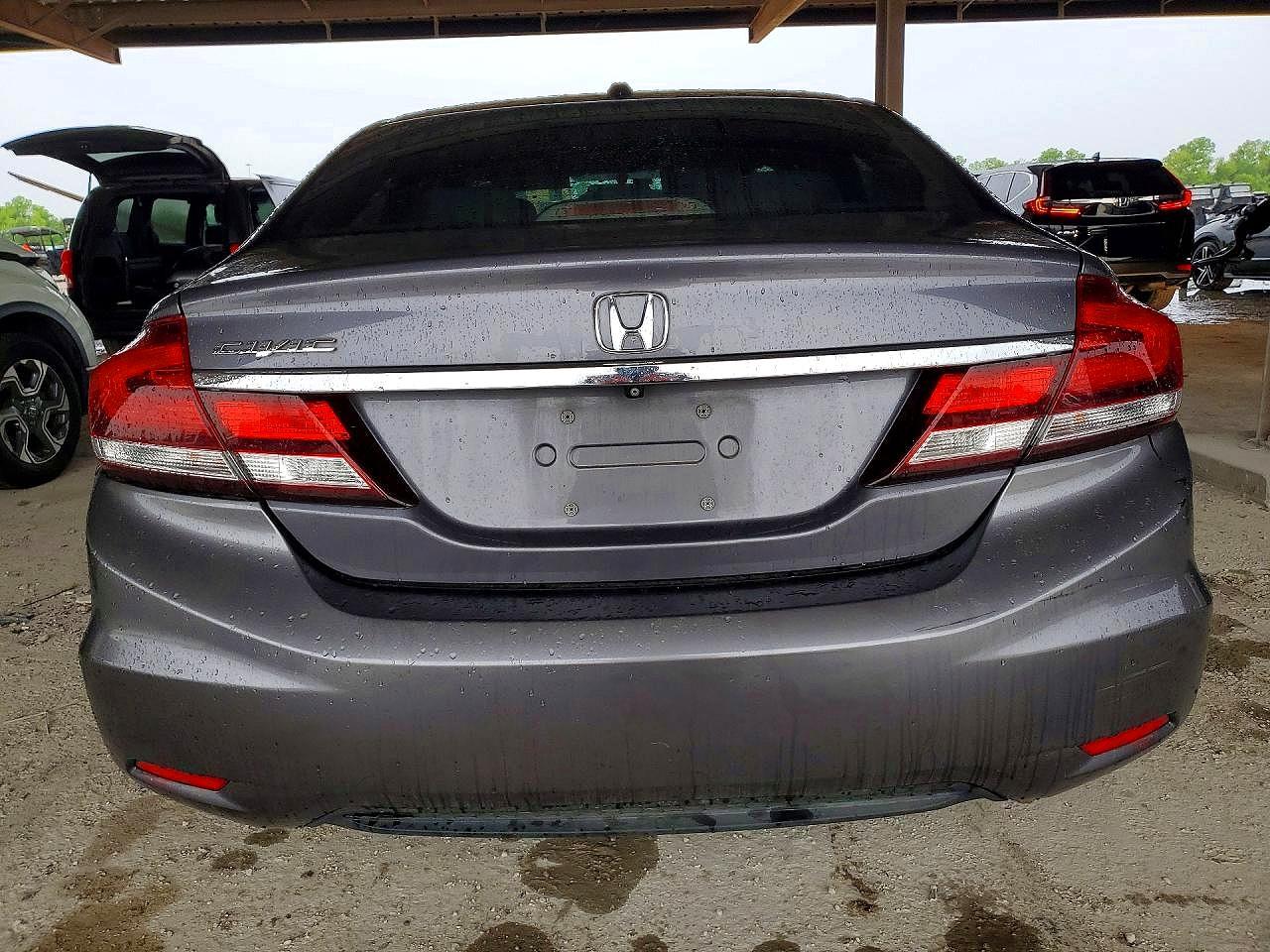2014 Honda Civic Exl Gray vin: 19XFB2F92EE068157
