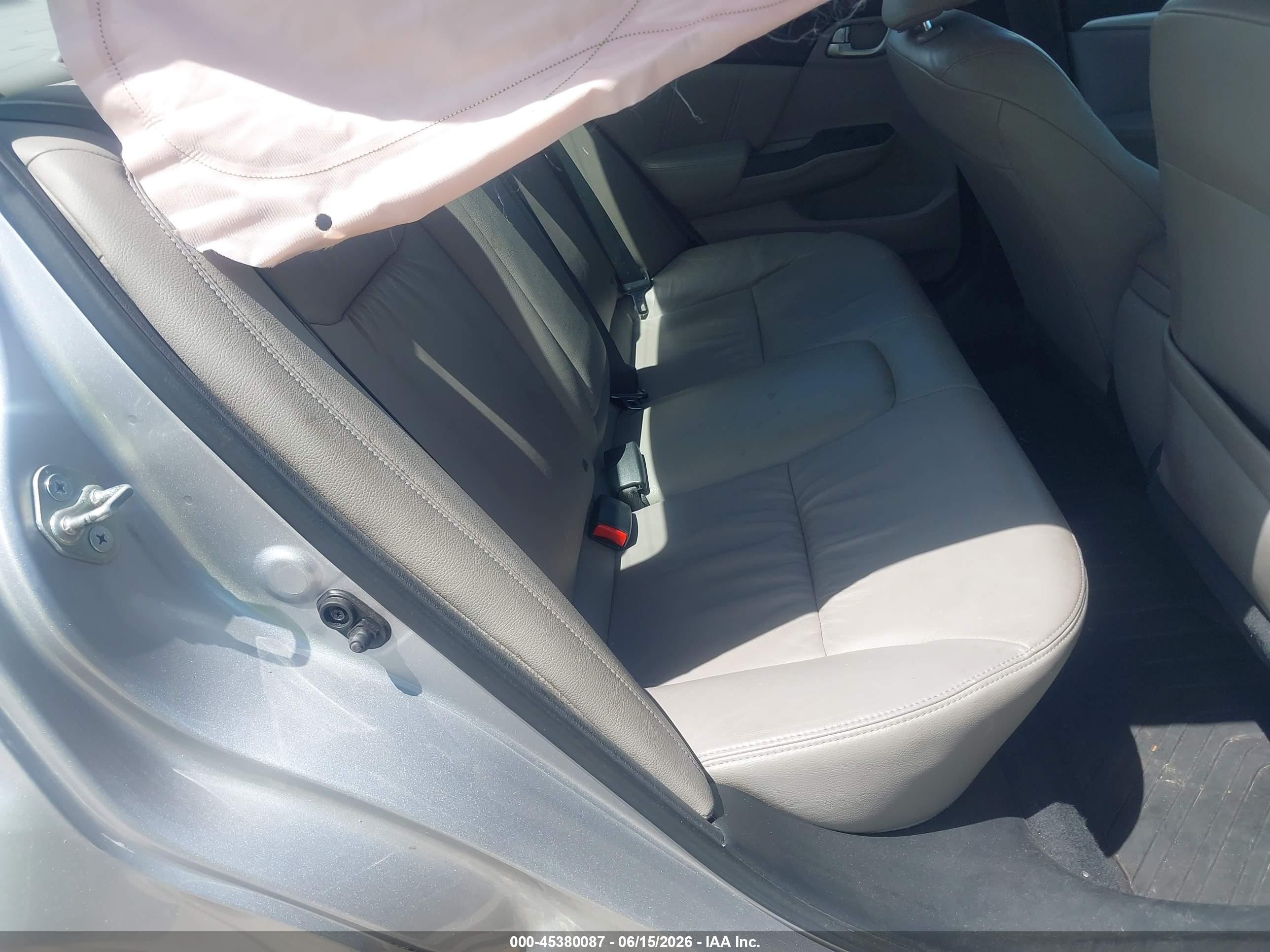 2015 Honda Civic Ex-l Silver vin: 19XFB2F92FE031076