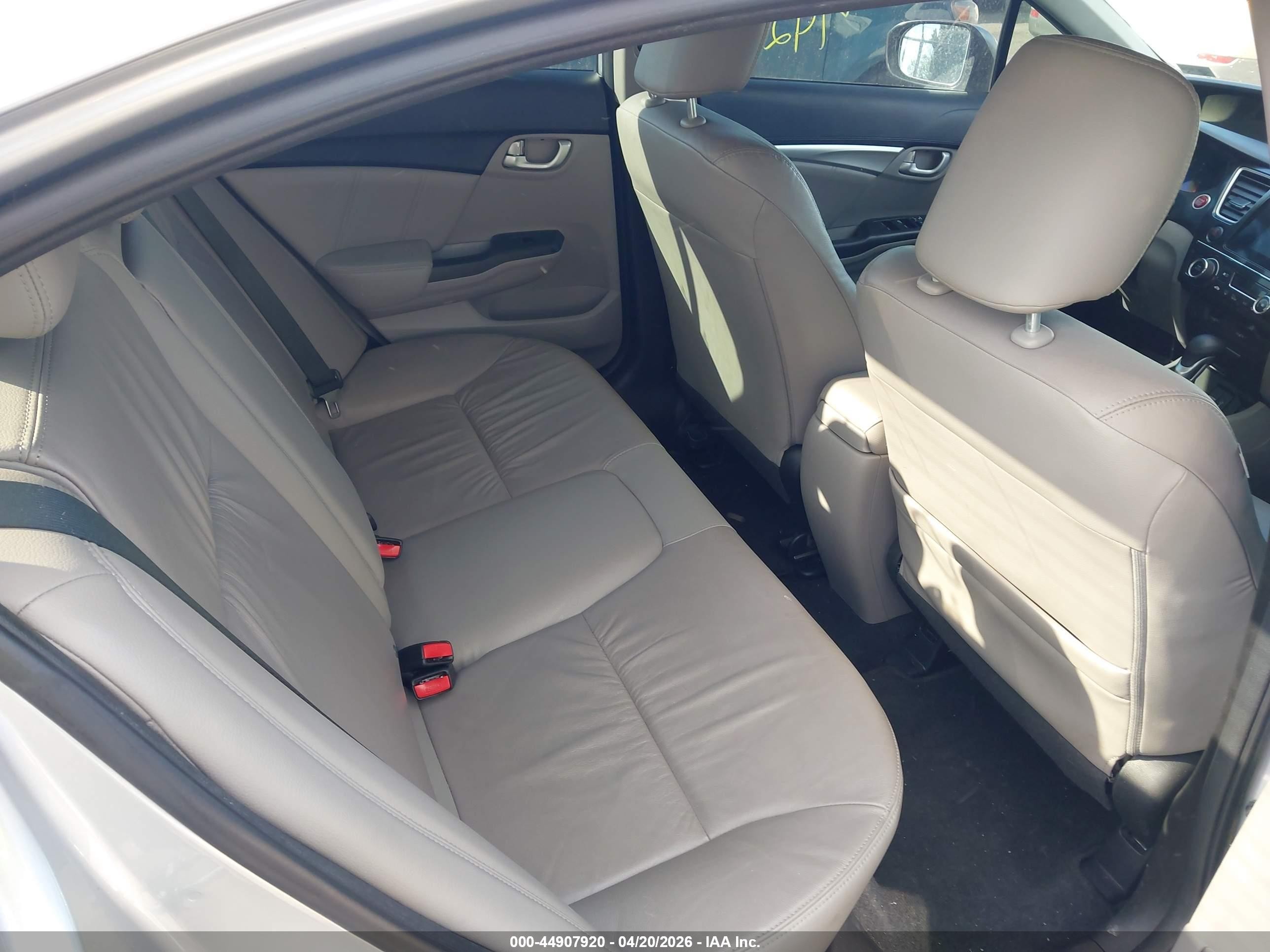 2015 Honda Civic Ex-l Silver vin: 19XFB2F92FE038710