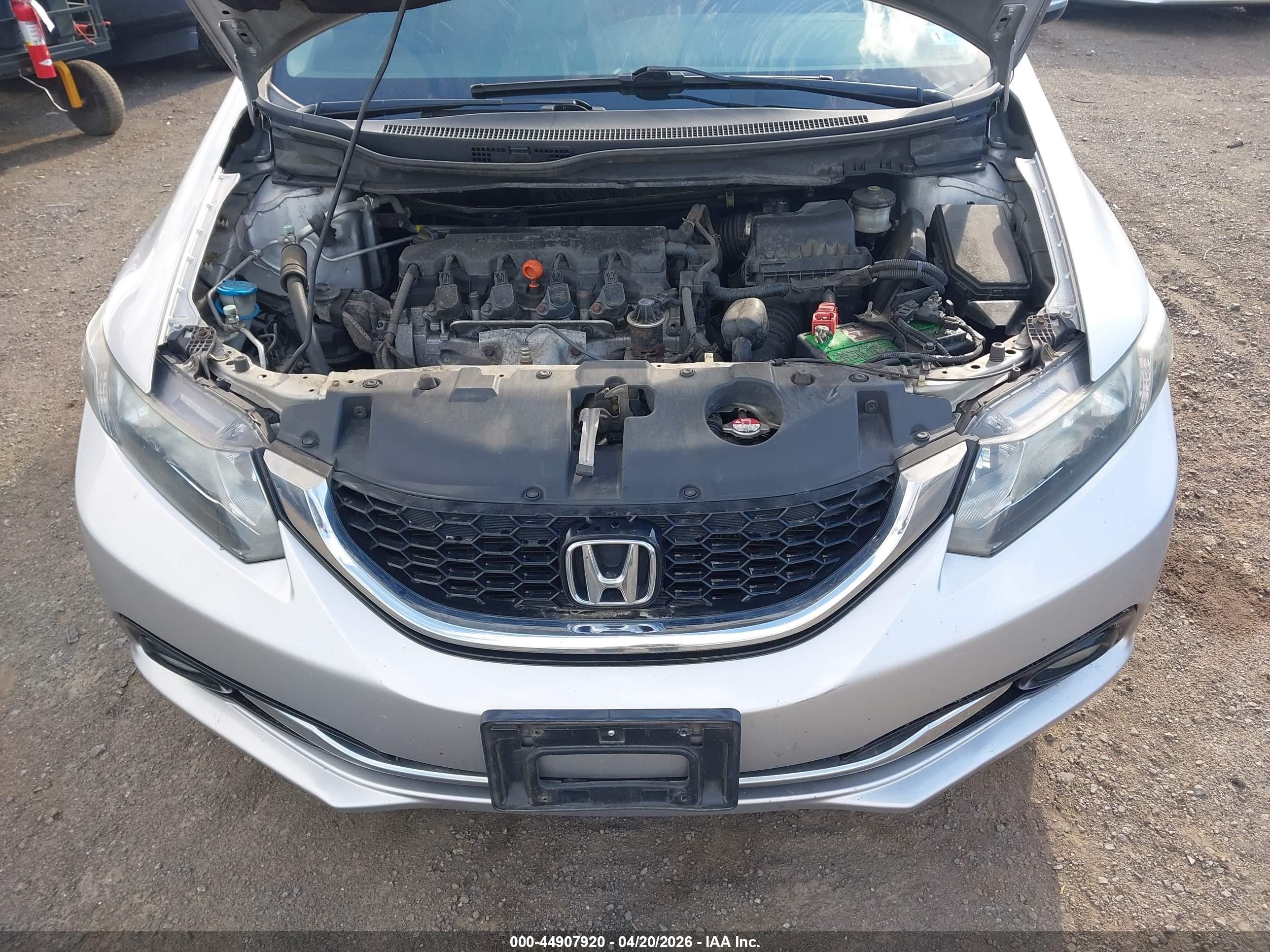 2015 Honda Civic Ex-l Silver vin: 19XFB2F92FE038710