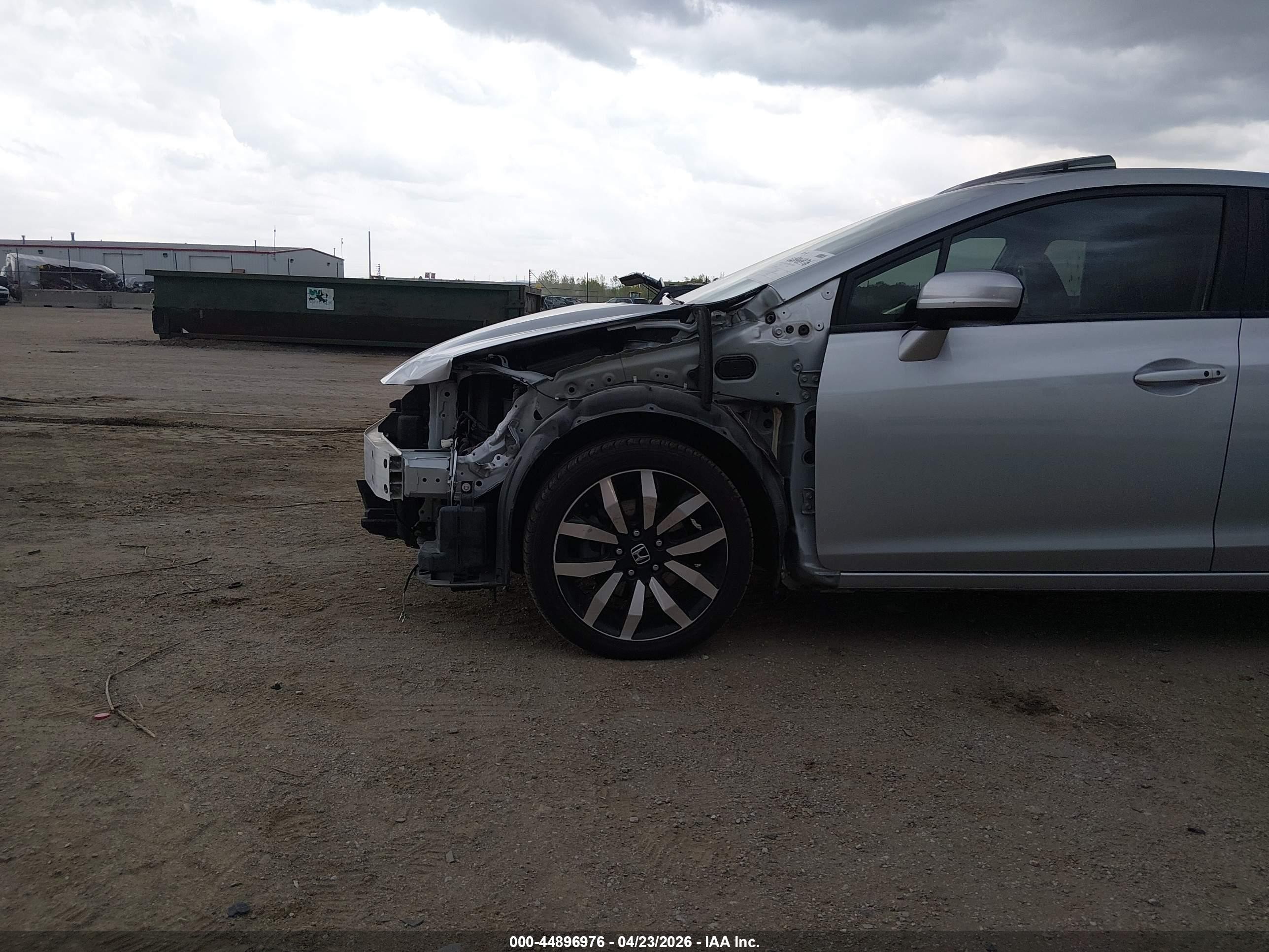2015 Honda Civic Ex-l Silver vin: 19XFB2F92FE067883
