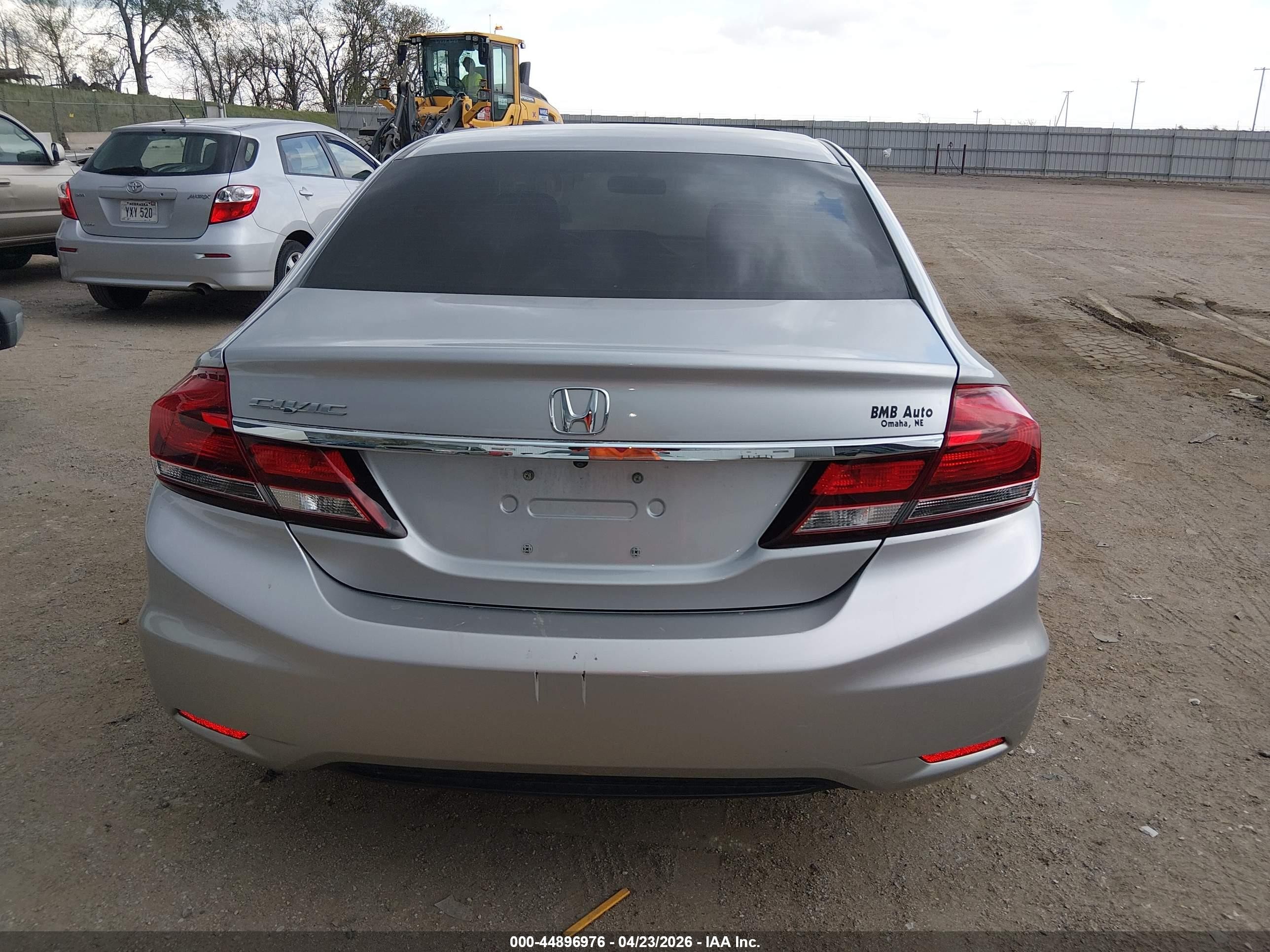 2015 Honda Civic Ex-l Silver vin: 19XFB2F92FE067883