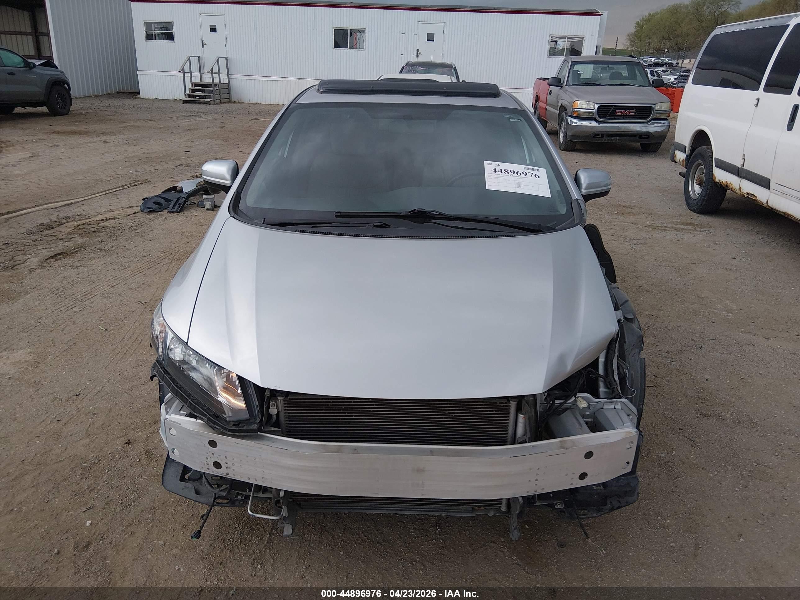 2015 Honda Civic Ex-l Silver vin: 19XFB2F92FE067883
