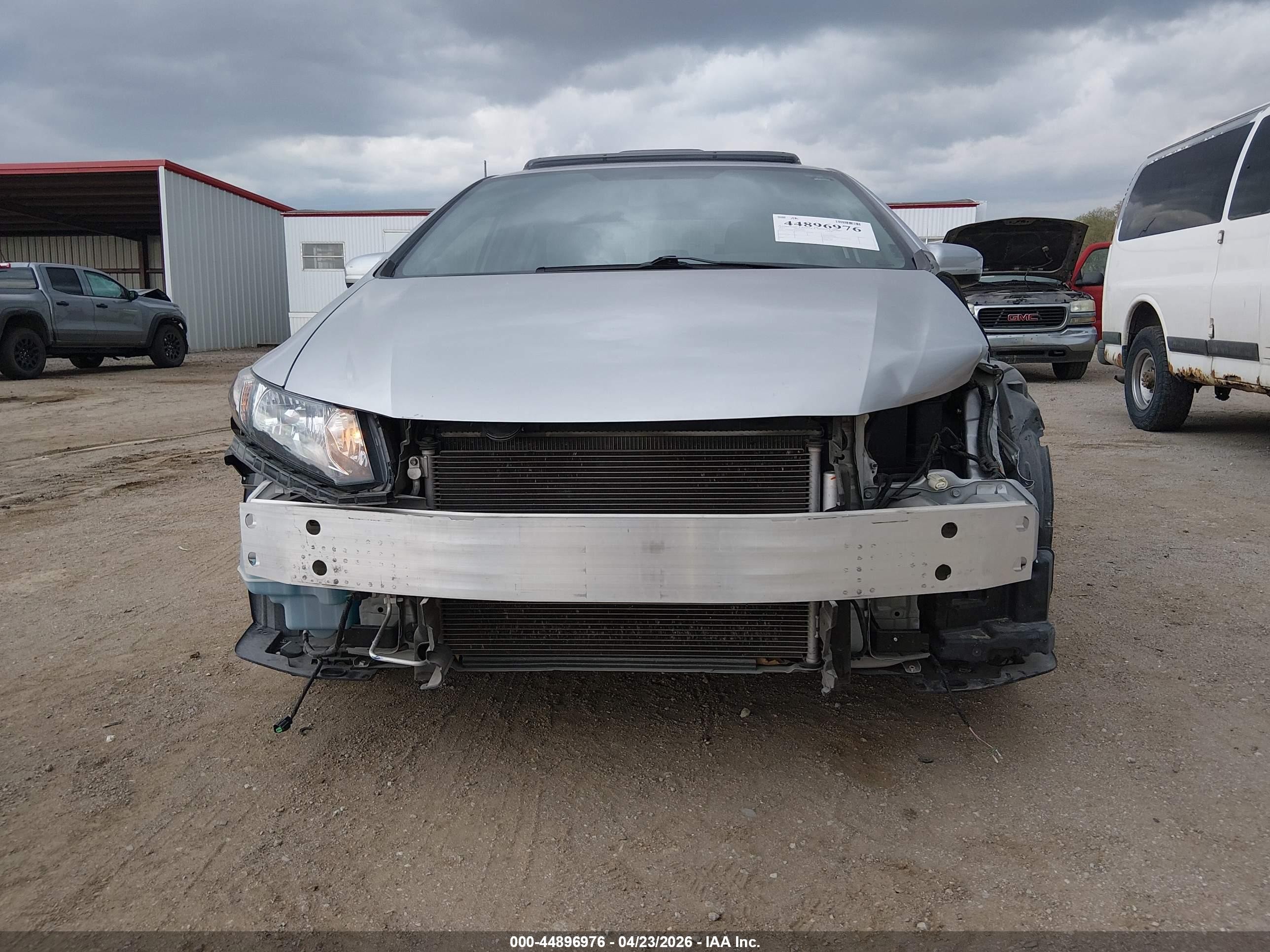 2015 Honda Civic Ex-l Silver vin: 19XFB2F92FE067883