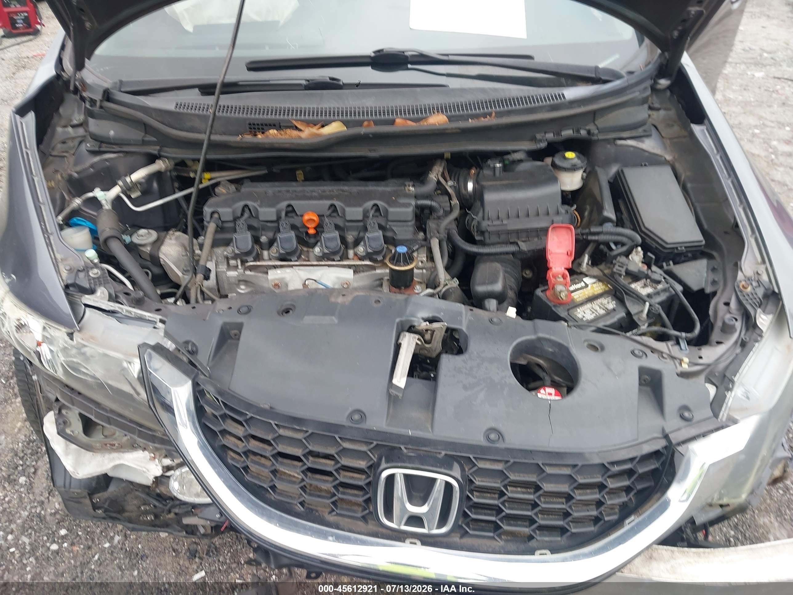 2015 Honda Civic Ex-l Gray vin: 19XFB2F92FE086529