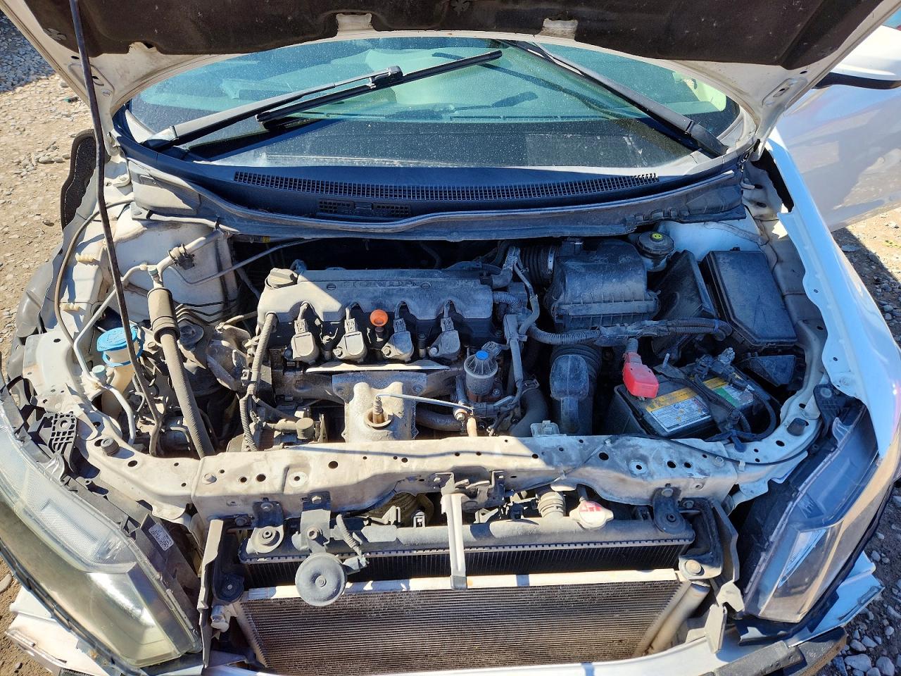2015 Honda Civic Exl Белый vin: 19XFB2F92FE105502