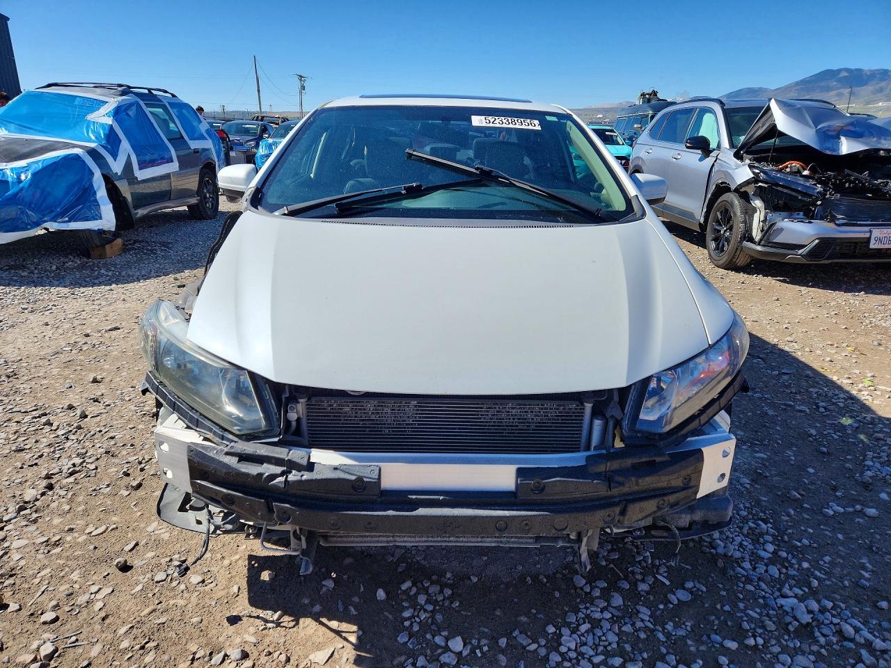2015 Honda Civic Exl Белый vin: 19XFB2F92FE105502