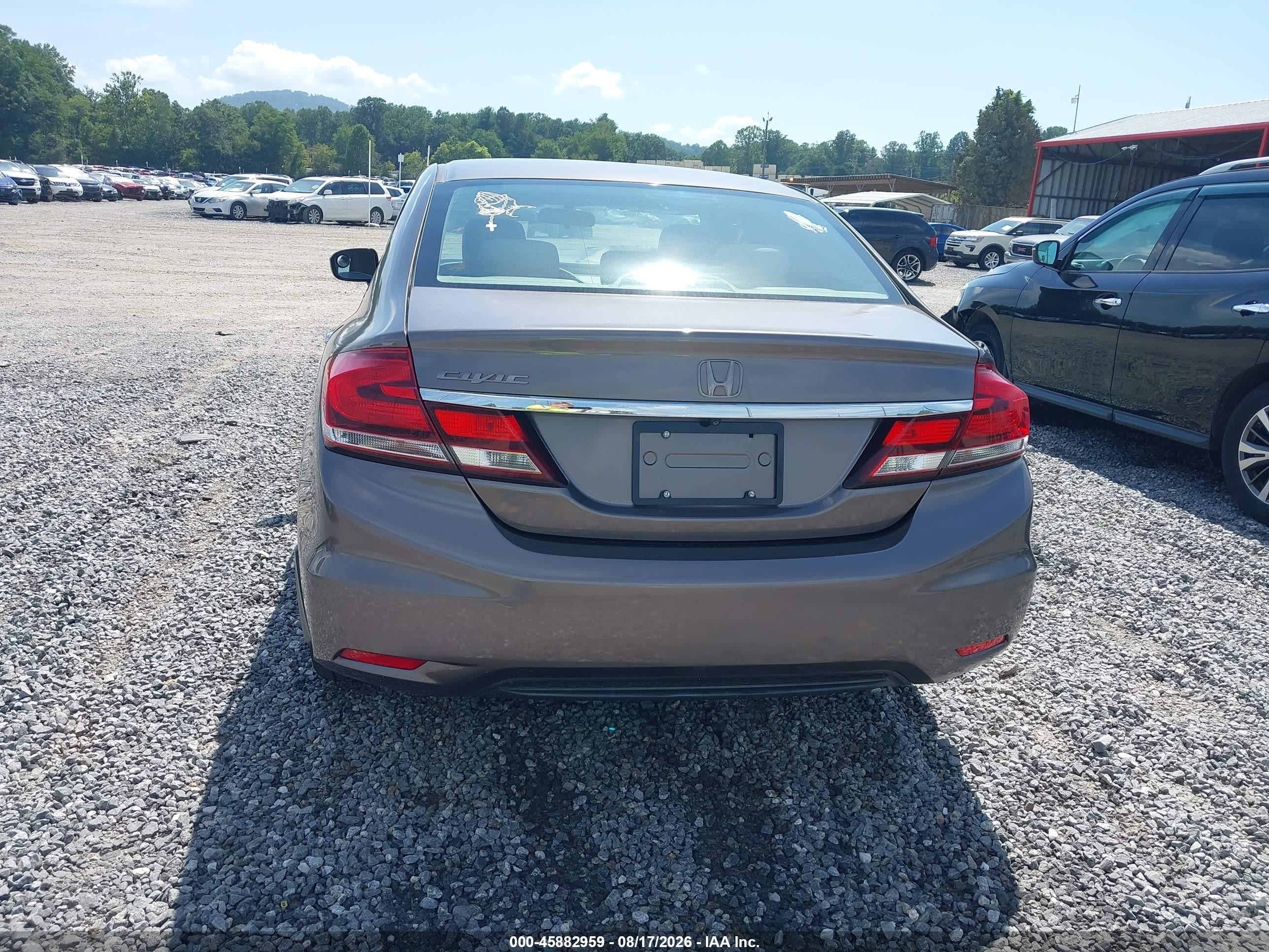 2015 Honda Civic Ex-l Champagne vin: 19XFB2F92FE227955