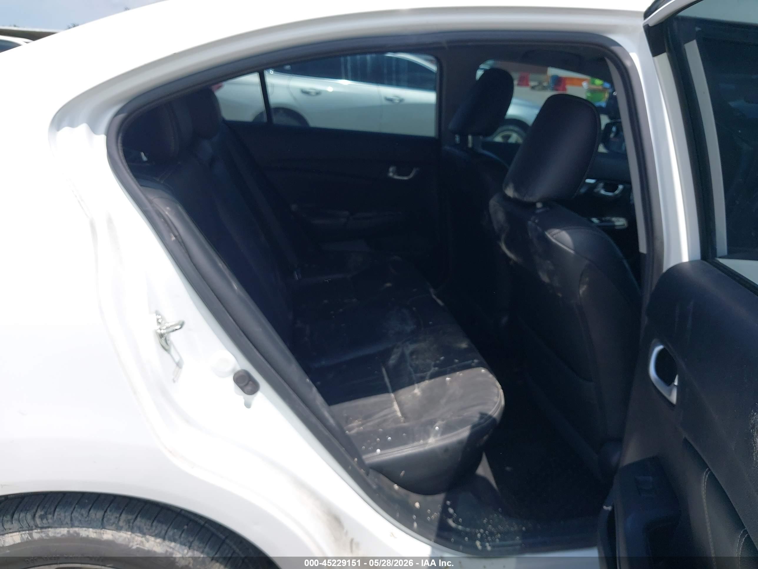 2013 Honda Civic Ex-l White vin: 19XFB2F93DE036767