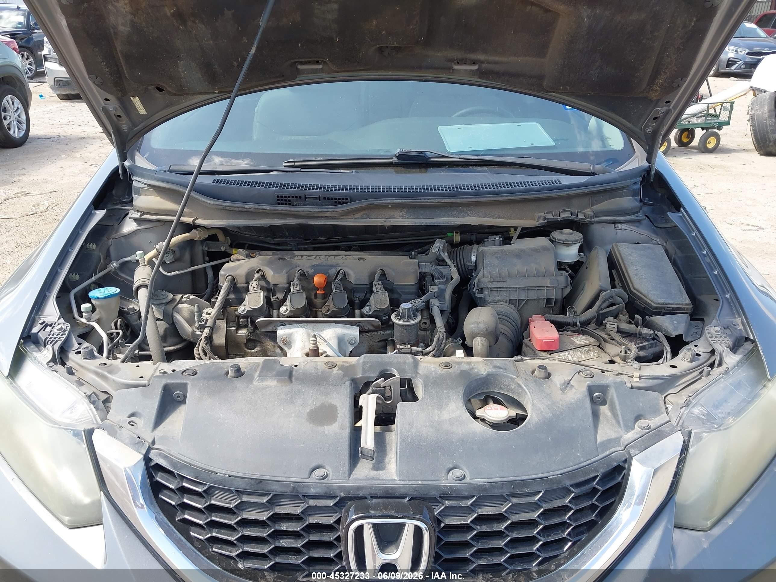 2013 Honda Civic Ex-l Gray vin: 19XFB2F93DE046070