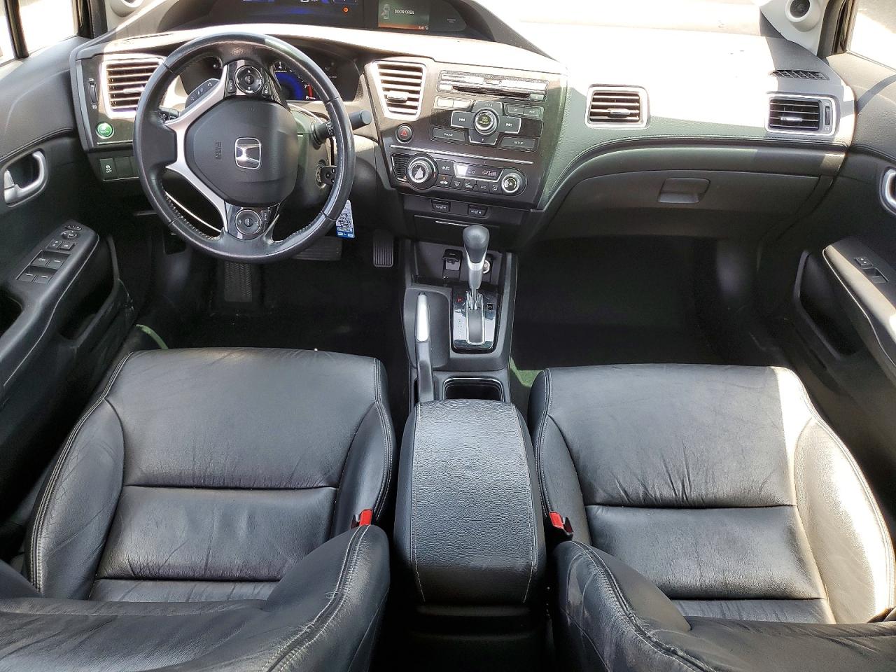 2013 Honda Civic Exl Black vin: 19XFB2F93DE209462