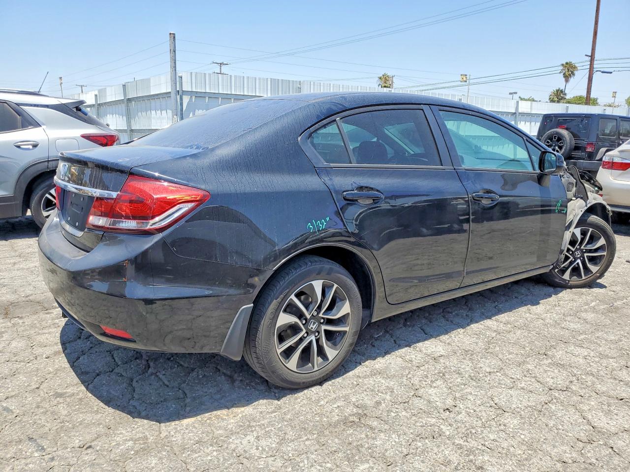 2013 Honda Civic Exl Black vin: 19XFB2F93DE209462