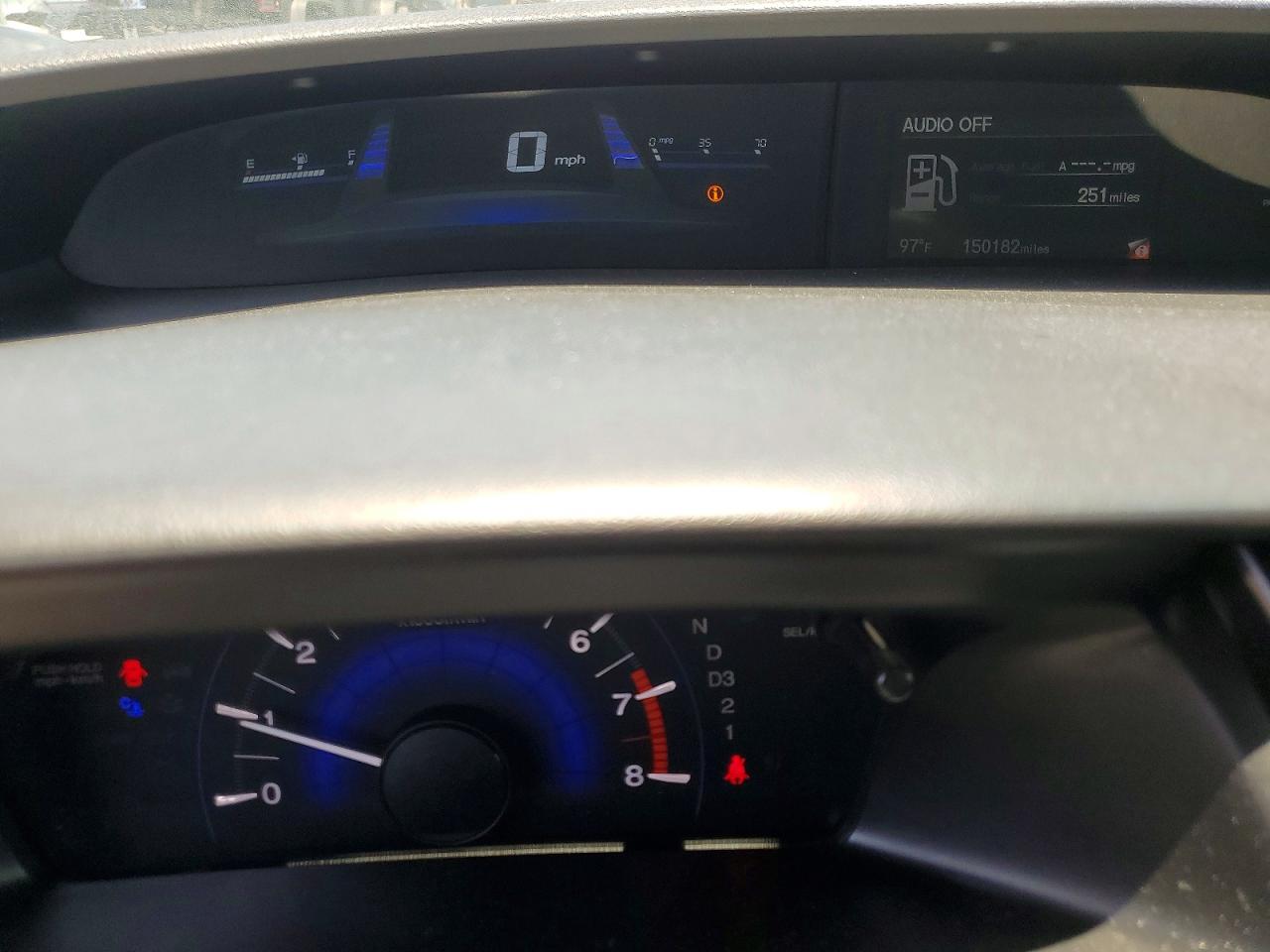 2013 Honda Civic Exl Black vin: 19XFB2F93DE209462