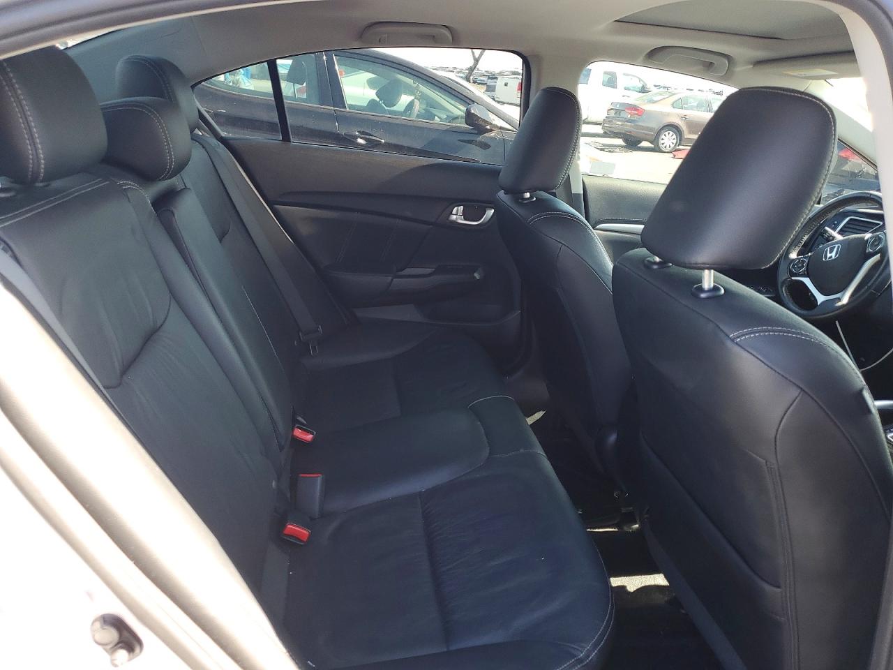 2013 Honda Civic Exl Silver vin: 19XFB2F93DE243160