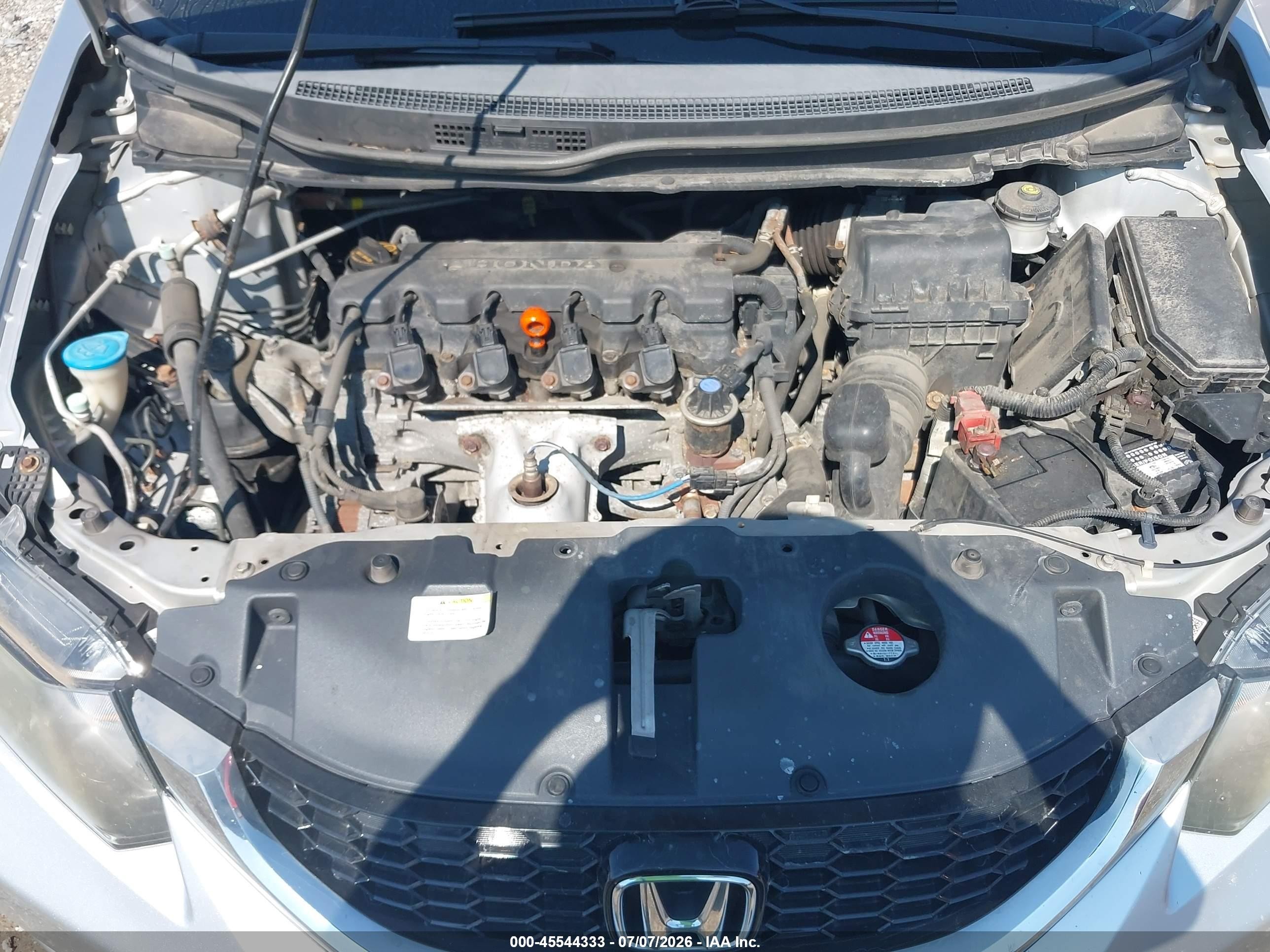 2013 Honda Civic Ex-l Silver vin: 19XFB2F93DE256684