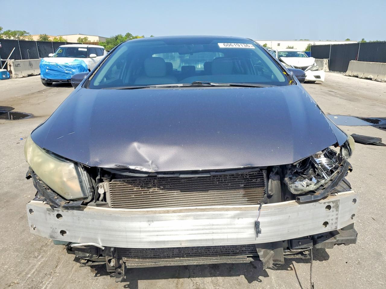 2014 Honda Civic Exl Угольный vin: 19XFB2F93EE045616