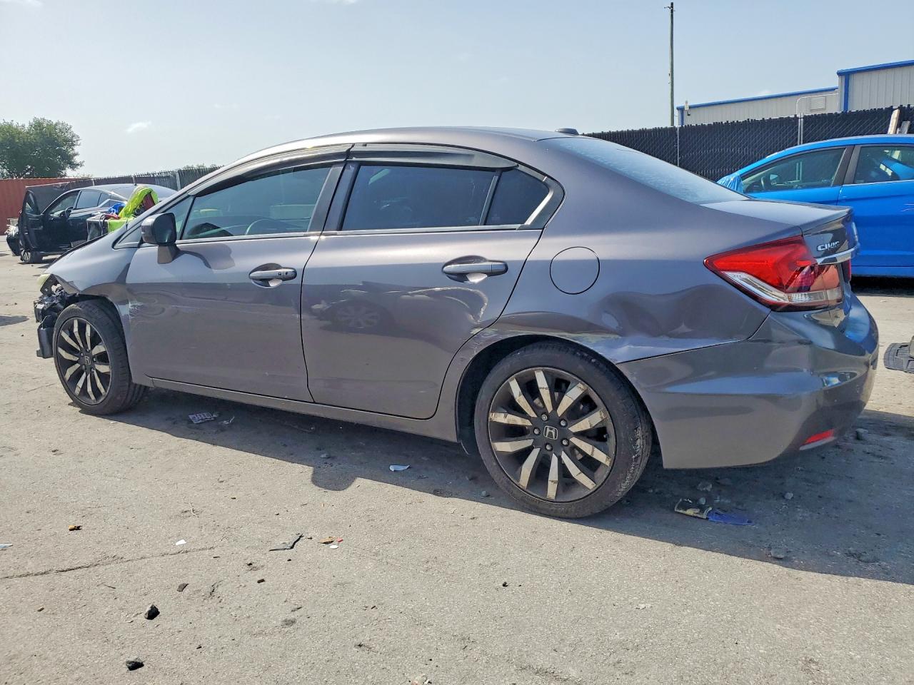 2014 Honda Civic Exl Угольный vin: 19XFB2F93EE045616