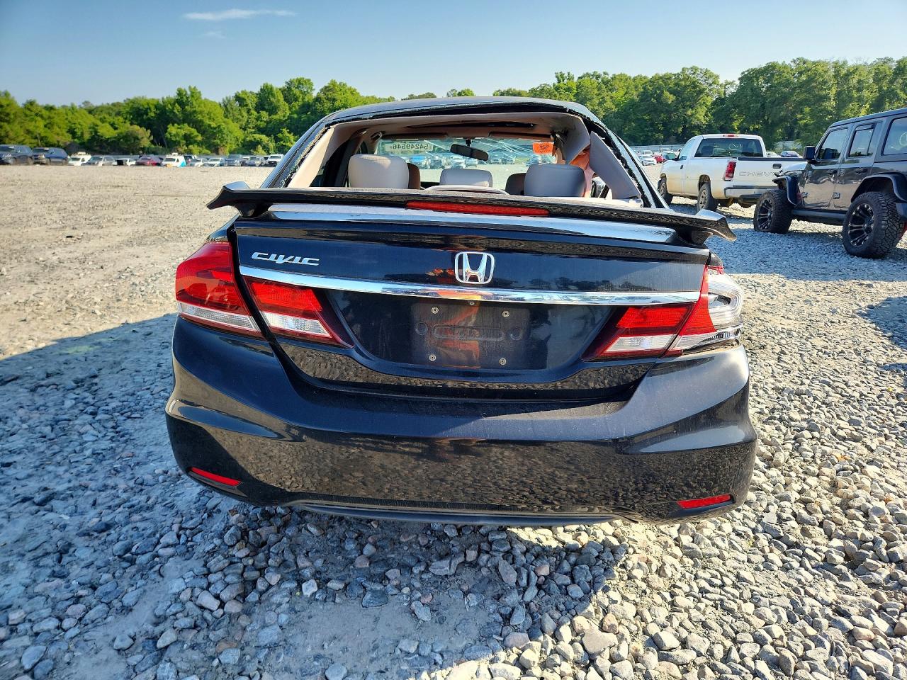 2014 Honda Civic Exl Black vin: 19XFB2F93EE065056