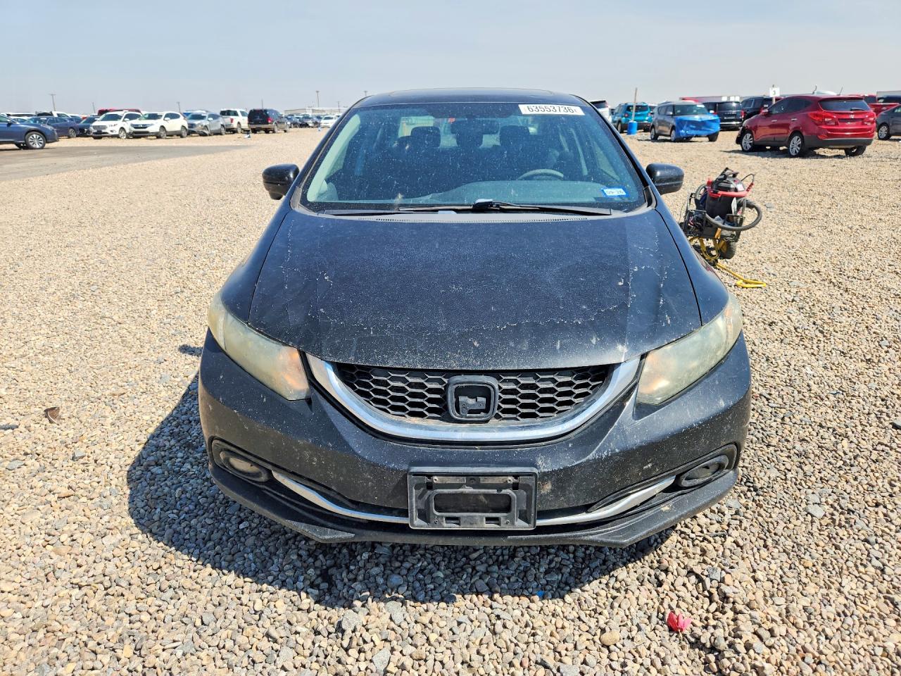 2014 Honda Civic Exl Black vin: 19XFB2F93EE075537