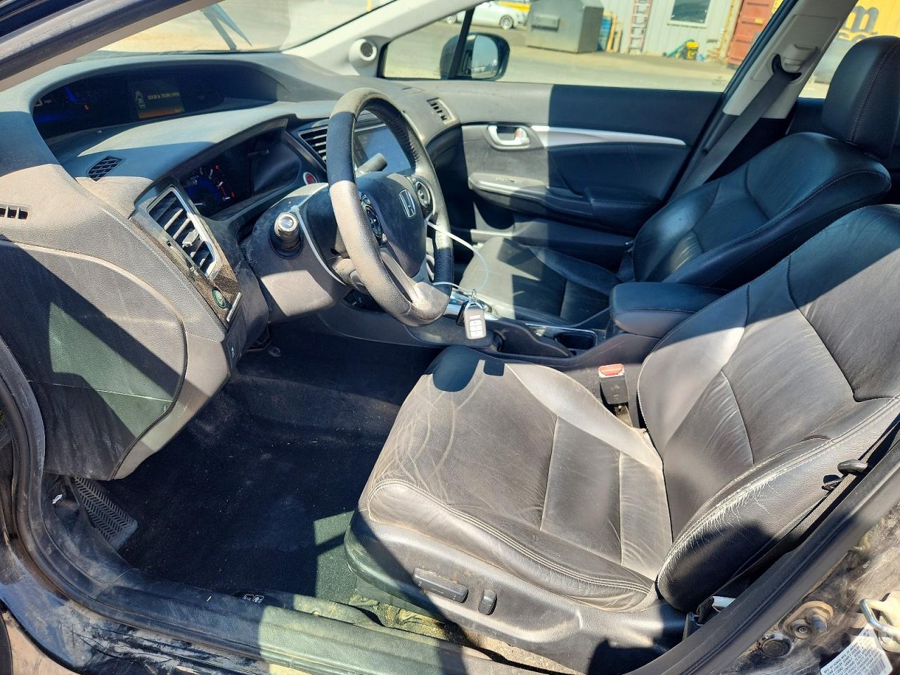 2014 Honda Civic Exl Black vin: 19XFB2F93EE075537