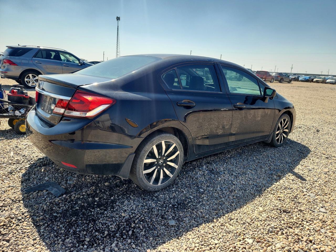 2014 Honda Civic Exl Black vin: 19XFB2F93EE075537