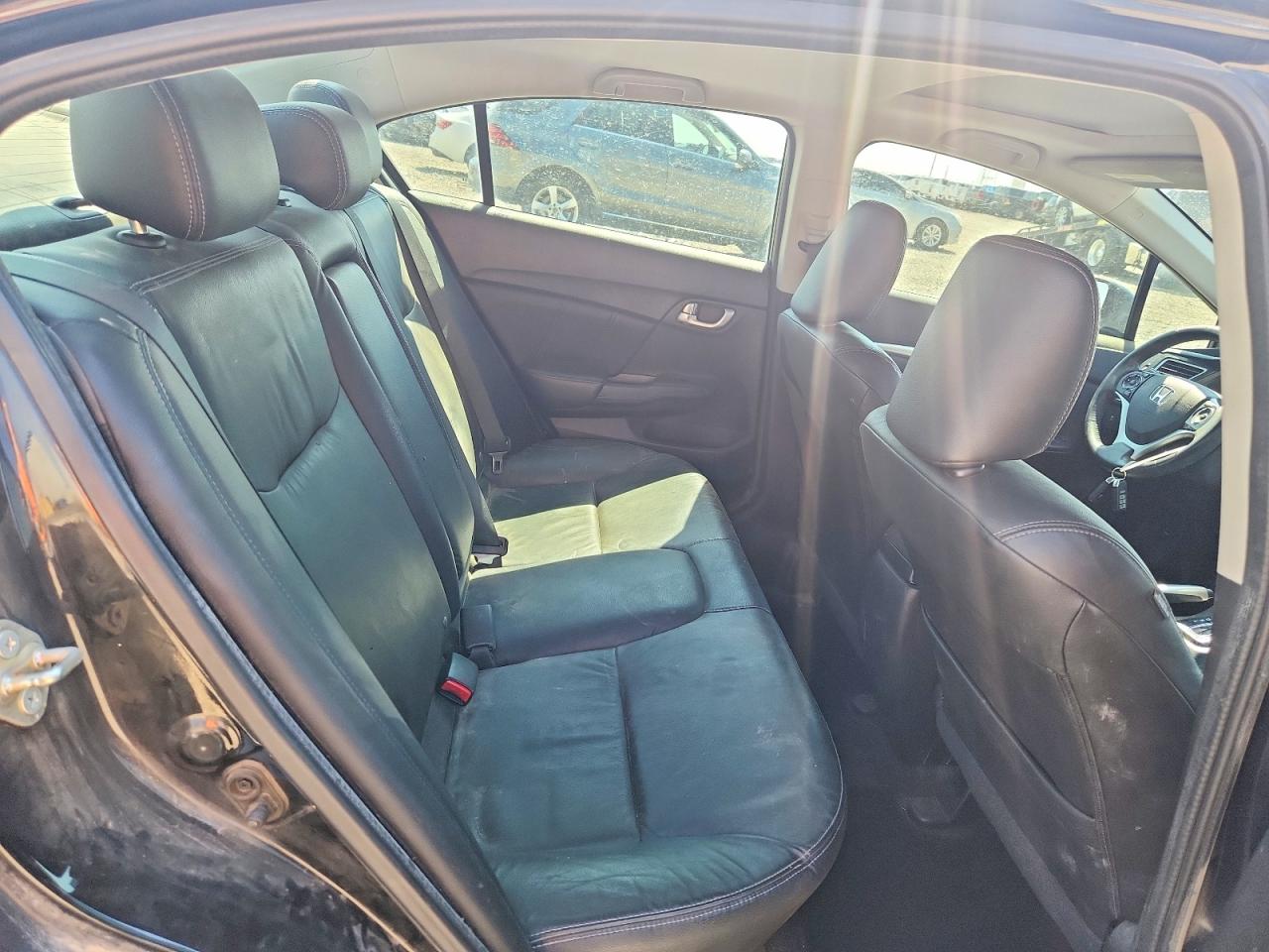 2014 Honda Civic Exl Black vin: 19XFB2F93EE075537