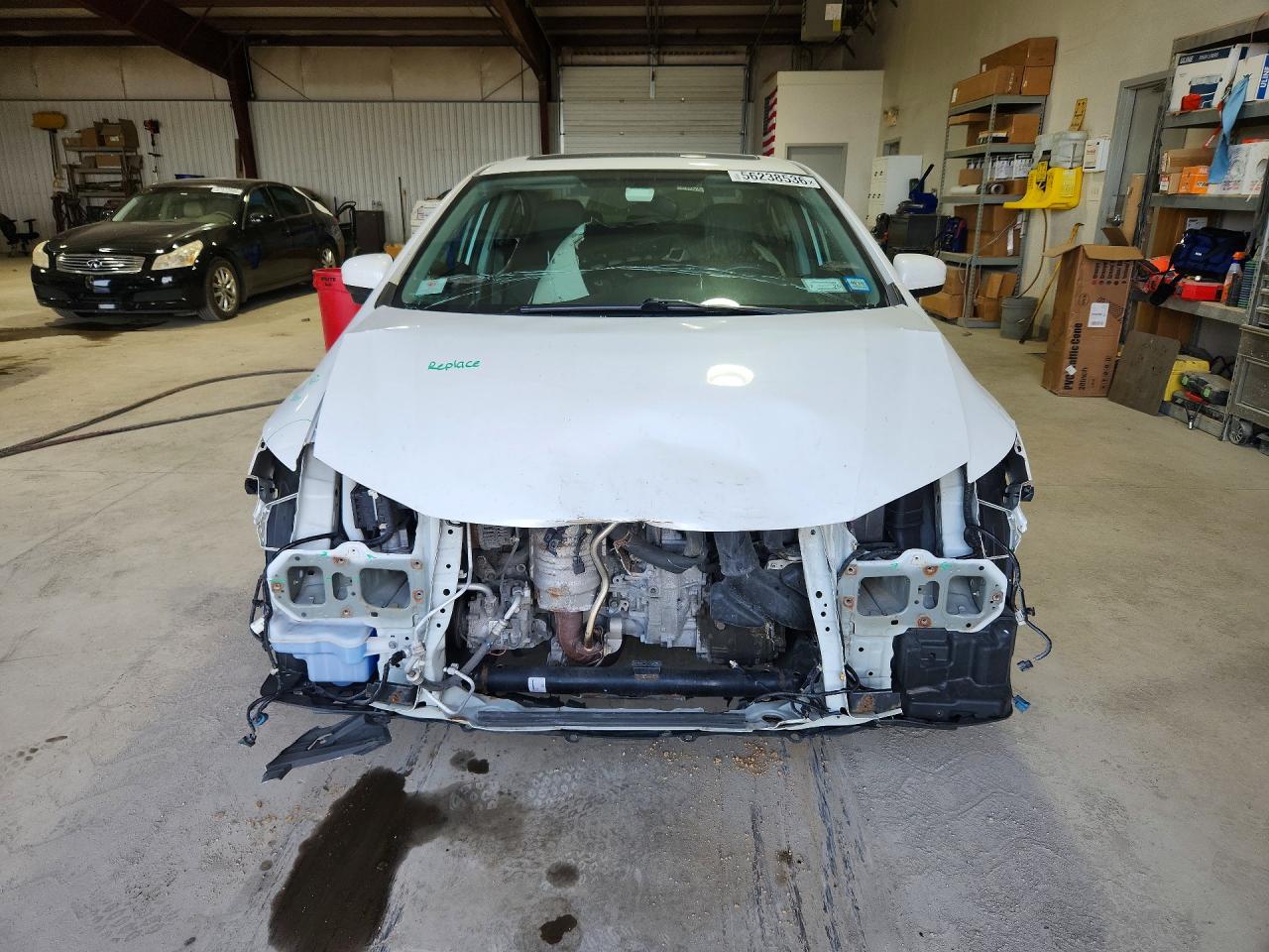 2015 Honda Civic Exl White vin: 19XFB2F93FE064460