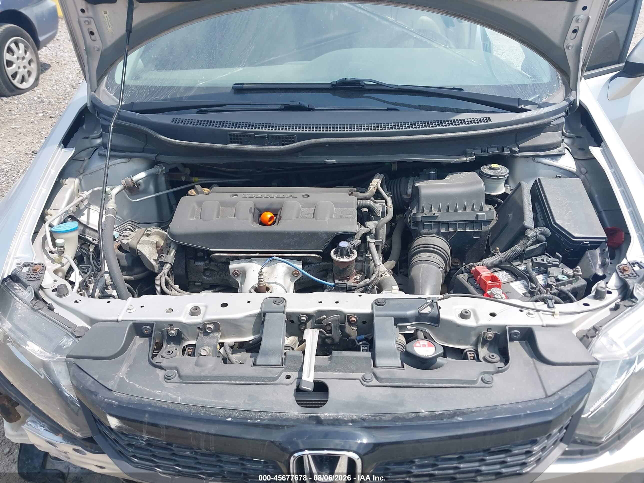 2012 Honda Civic Ex-l Silver vin: 19XFB2F94CE023041