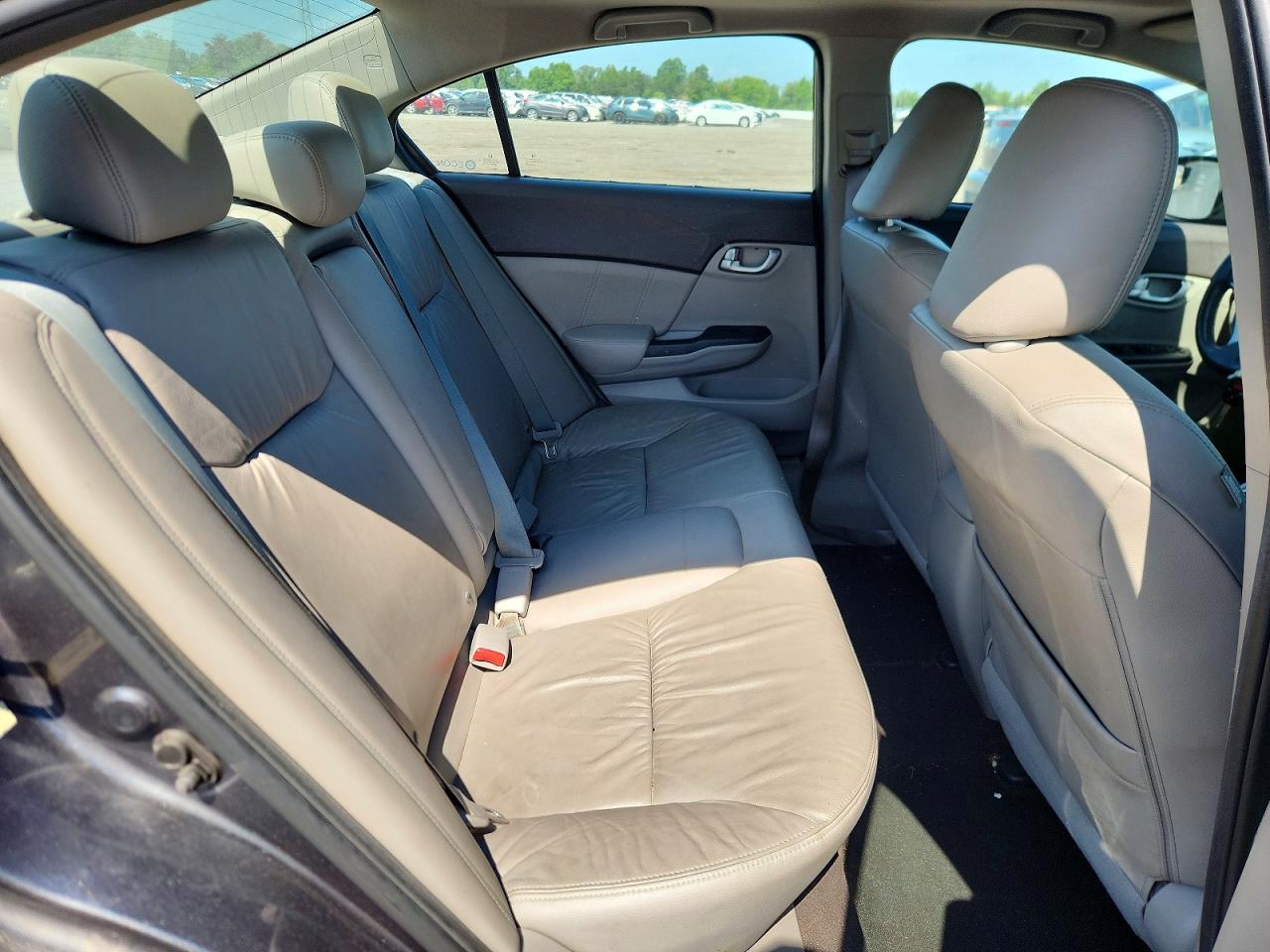 2012 Honda Civic Exl Gray vin: 19XFB2F94CE023279