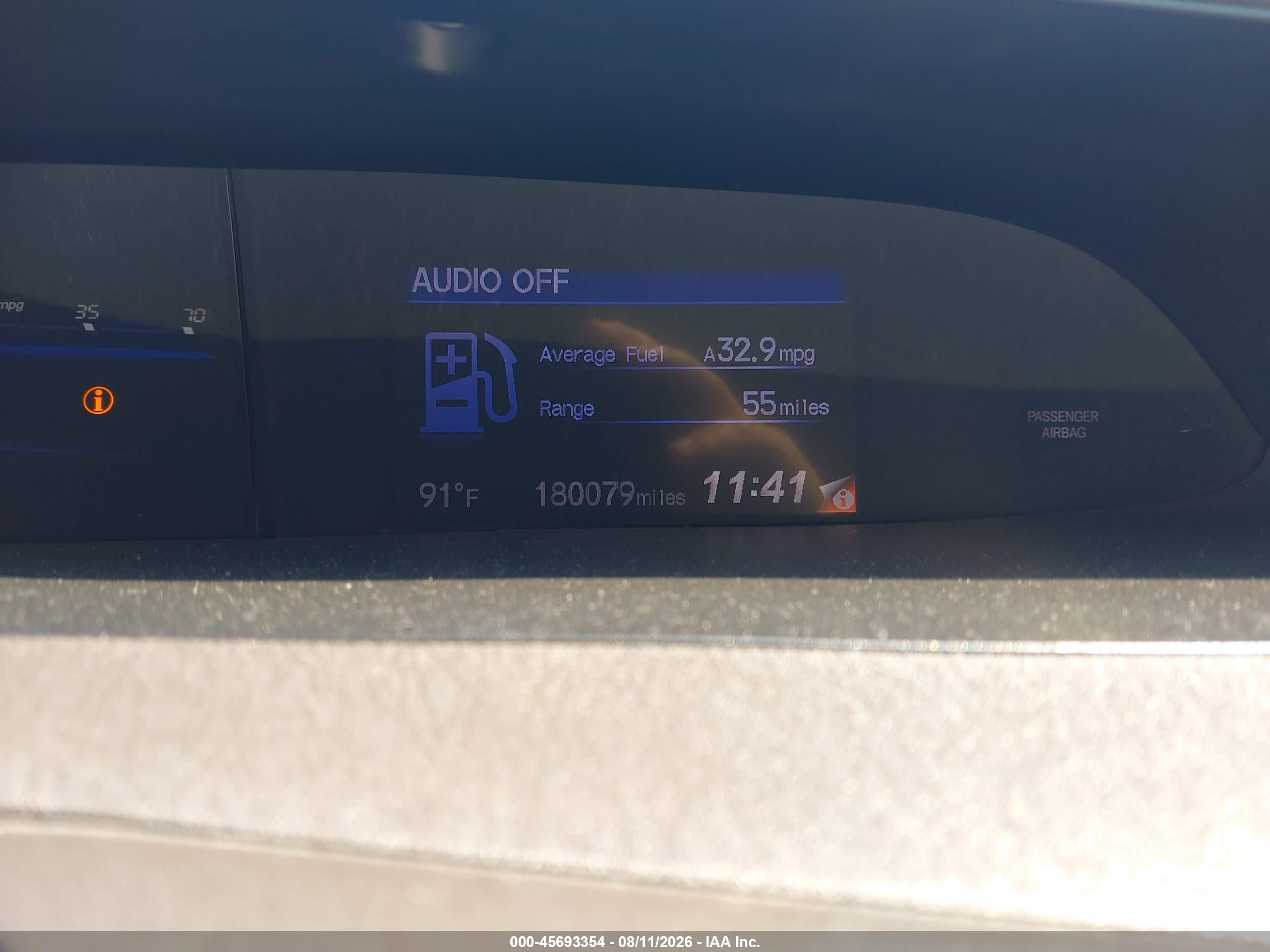2012 Honda Civic Ex-l Light Blue vin: 19XFB2F94CE035318