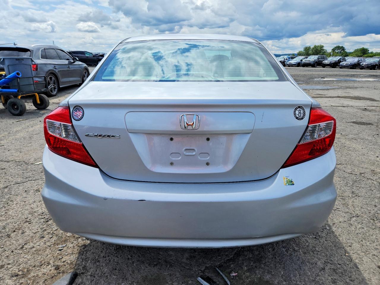 2012 Honda Civic Exl Silver vin: 19XFB2F94CE300335